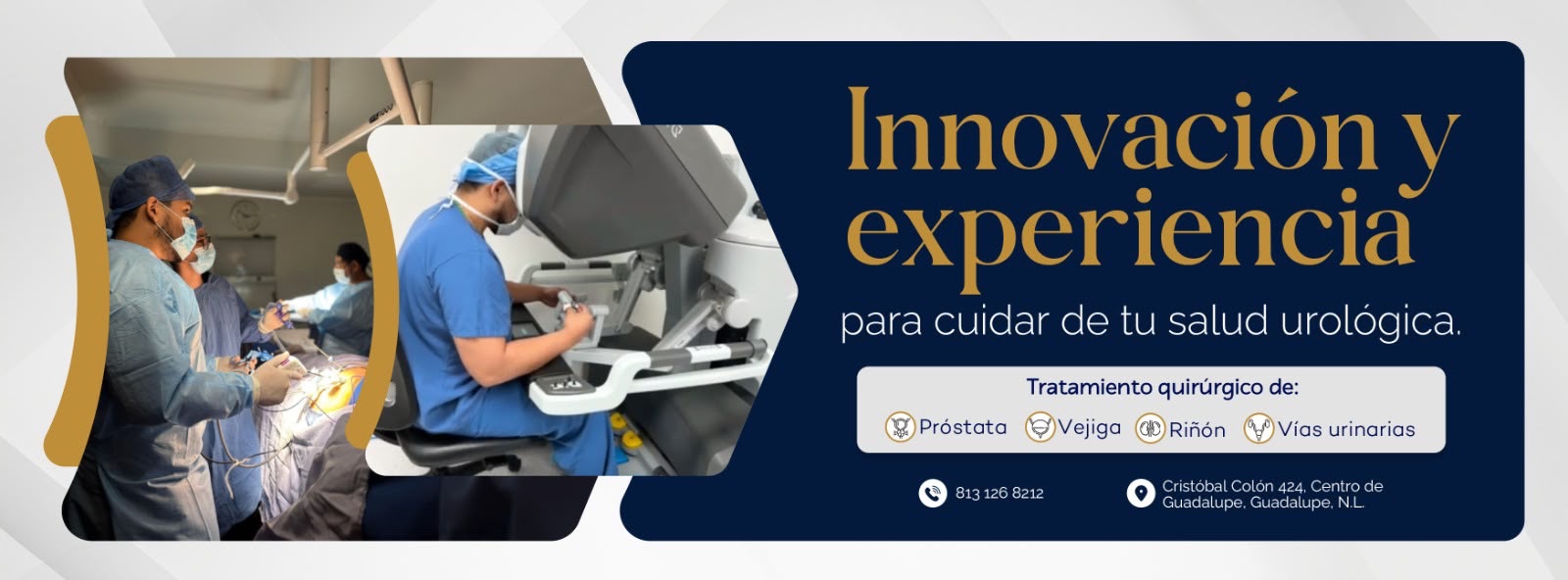 Cirugía robótica y de mínima invasión: innovación y experiencia para tu salud urológica
